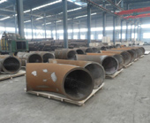 Stainless steel 316l buttweld 90&deg; short radius elbow manufacturing at our mumbai stockyard